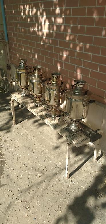 samovar mis: 5-LİTRLİK SOVET SAMOVARLARI, AĞIR VƏ QALIN, 195 AZN. - Material — 1