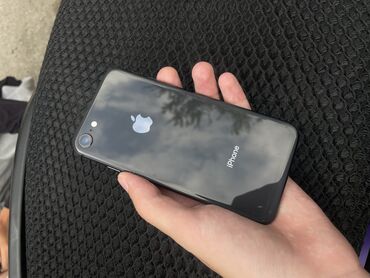 айфон 8 плюс 128 гб бу: IPhone 8, Колдонулган, 64 ГБ, Кара, Заряддоочу түзүлүш, Коргоочу айнек, Каптама, 100 %
