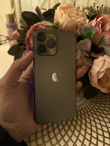 IPhone 13 Pro Max, Б/у, 256 ГБ, Графит, Чехол, 89 %