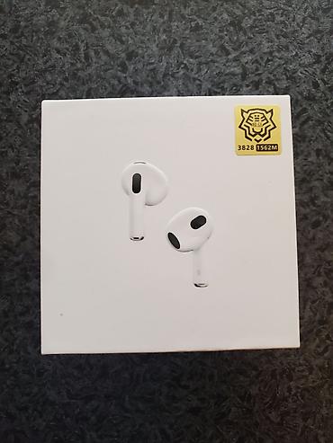 Qulaqcıqlar: Yeni Simsiz (Bluetooth) Qulaqcıqlar, Apple, rəng - Ağ — 1