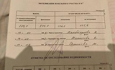 олд бишкек: 8 соток, Для строительства, Красная книга, Тех паспорт — 3