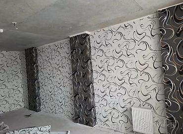 Ремонт под ключ: Поклейка обоев любых видов, плинтус потолочный, ламинат, натяжные — 1