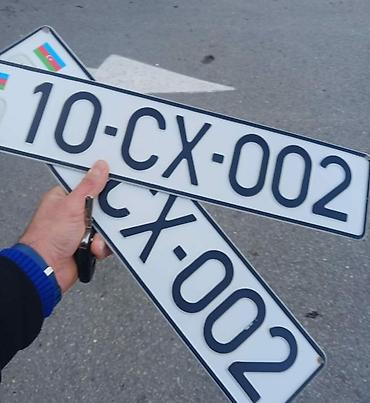 mini karavan: 🌙 Nure 🚘 Maşın nömrəsi satılır 🔢 Nömrə: 10-CX-002 📍 Bakı şəhəri 💰 — 1