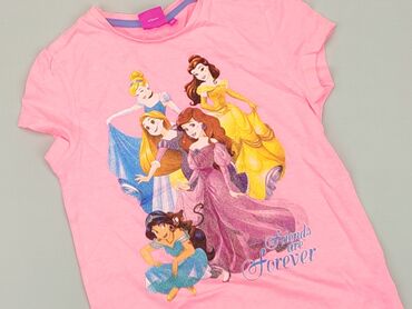 koszulka na jedno ramie: T-shirt, Disney, 7 years, 116-122 cm, condition - Very good