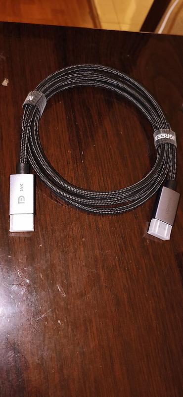 Audio və video kabellər: UGREEN DisplayPort–DisplayPort kabeli - Konnektor: 2x DisplayPort — 1