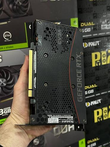 gtx 3060: Videokart EVGA GeForce RTX 3060, 12 GB, İşlənmiş — 3