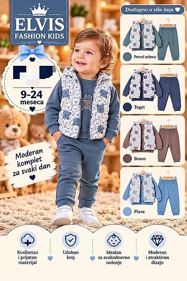 regenerise odecu: Dečiji komplet ELVIS Fashion Kids (9–24 meseca) - Trodeleni set — 1