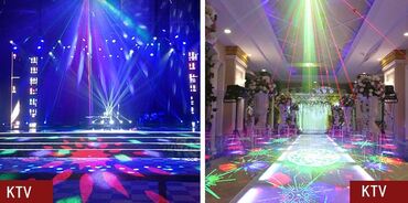 Другое освещение: Светомузыкальный лазерный проектор 16 в 1 Светомузыка для вечеринок — 7