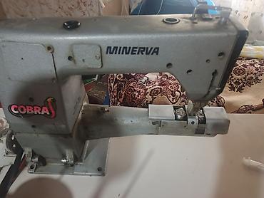 deri tiken masin: Minerva sənaye tikiş maşını – silindr qol (cylinder-bed) tip - — 3