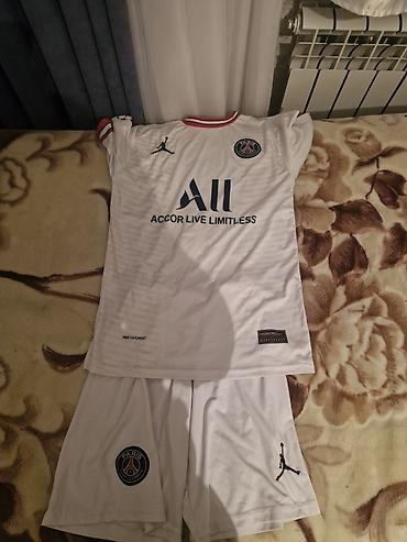 jordan kofta: PSG (Paris Saint‑Germain) futbol dəsti - Rəng: ağ - Dəst: köynək + — 1