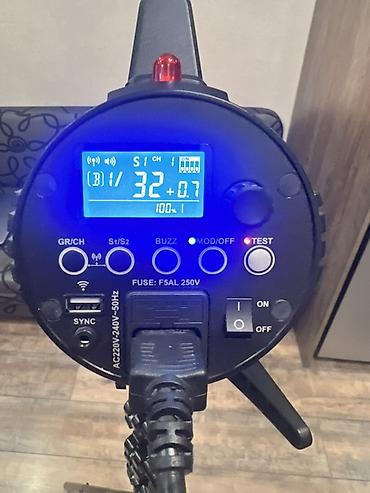 Освещение: Студийный моноблок-вспышка Godox Gemini GS300II - Мощность: 300 Дж — 12