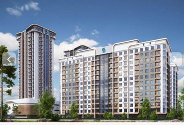 Продажа домов: 2 комнаты, 64 м², Элитка, 12 этаж, ПСО (под самоотделку)