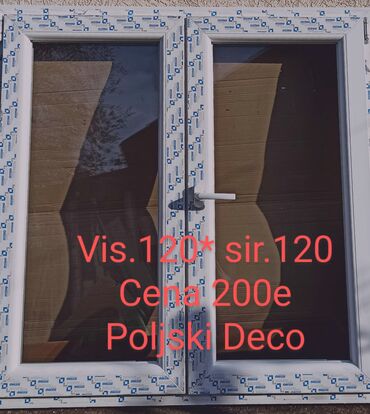 dimenzije troseda: Rehau i decco pvc prozori,dimenzije su date na slikama. Moguc samo