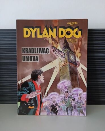 marvel strip majica: Kradljivac umova
Dylan Dog strip, bez ostecenja