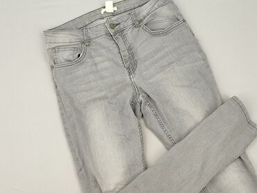 jeansy dla puszystych pań: H&M, Jeansy damskie, rozmiar M