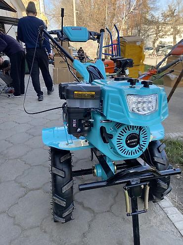 Бензиновые мотоблоки: Мотоблок RUSMASH (оранжевый) - Бензиновый двигатель, ручной запуск. - — 7