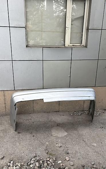 Задний бампер для автомобиля, серебристый цвет (металлик). - Тип
