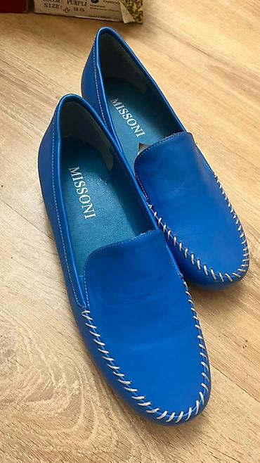 для медалей: Лоферы, 35, 36, 37, Missoni, Новый, цвет - Синий, Самовывоз, Бесплатная доставка, Платная доставка — 4