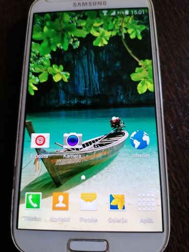 Mobilni telefoni: Samsung Galaxy S4, bоја - Bela
