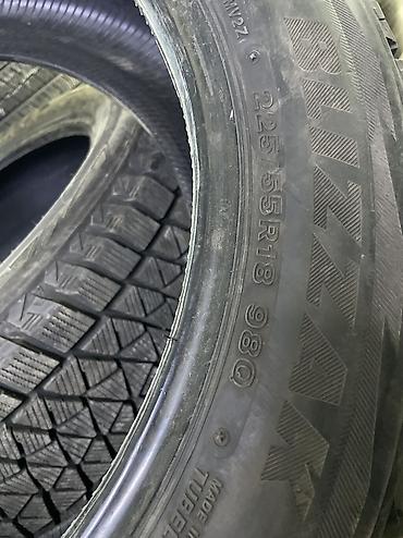 55: Шины 225 / 55 / R 18, Зима, Б/у, Комплект, Легковые, Япония, Bridgestone — 3