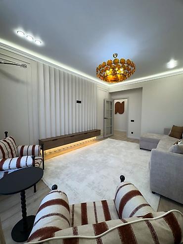 2 комнаты, 64 м², Кок-Жар мкр Элитка, 11 этаж, Дизайнерский ремонт