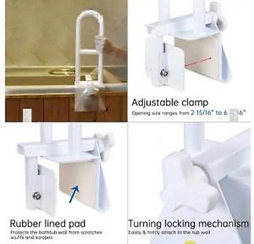 Ostale sanitarije: Drška za kadu RIDDER – pomoć pri ulasku/izlasku iz kade - Stabilna — 23