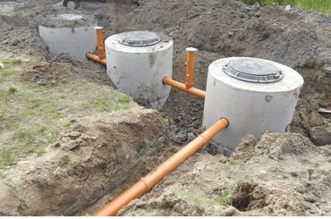 Железобетонные (ЖБИ) кольца для септика: Септик орнотуу ЖБИ КОЛЬЦА ЖБИ кольца под 🔑 Бишкек Колодцы, ЖБИ — 5