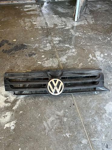 авто volkswagen: Volkswagen ön radiator barmaqlığı (qrelka) - Orijinal VW loqolu ön — 1