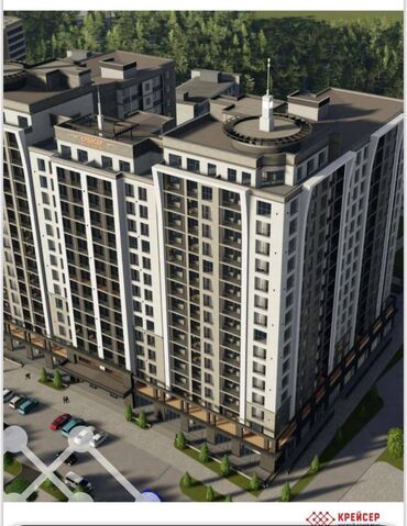 аренда дома иссык куль: 1 комната, 55 м², Элитка, 12 этаж, ПСО (под самоотделку)