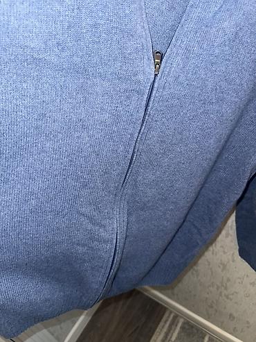Свитера: Мужская шерстяная кофта на молнии LORENZO MAGNI, Made in Italy. На — 5