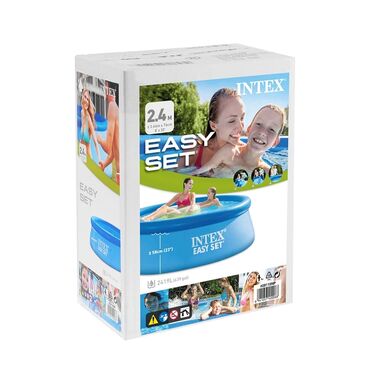 intex easy set бассейн: Новый Надувной Бассейн Intex, 2.1 - 3 м, 3501 - 4000 л
