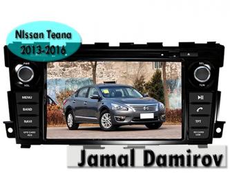 masın kalonkası: Nissan teana 2013-2016 üçün dvd- monitor. Dvd- монитор для nissan