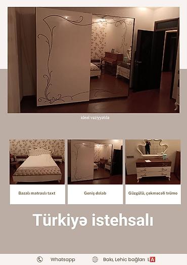 İkinəfərlik çarpayı, Dolab, Termo, 2 tumba, İşlənmiş lalafo.az -da İkinəfərlik çarpayı, Dolab, Termo, 2 tumba, İşlənmiş
