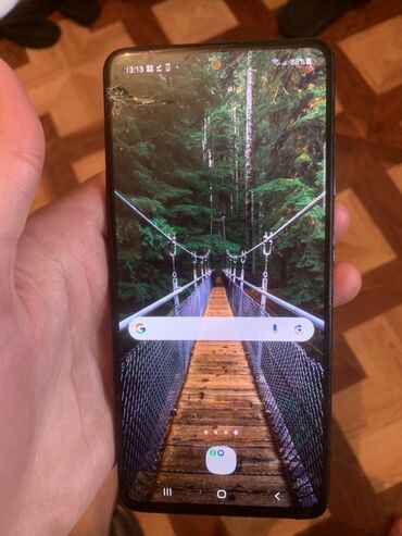 Samsung: Samsung Galaxy A51, 128 GB, rəng - Qara, Barmaq izi, Face ID