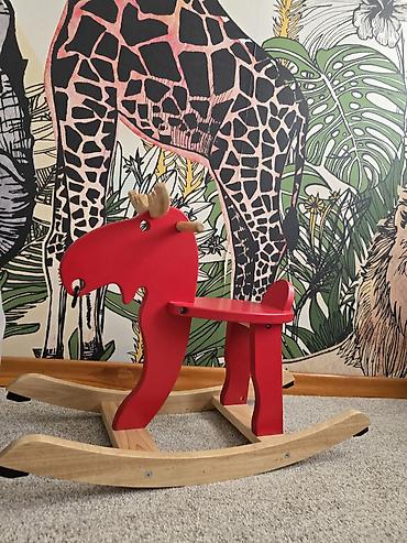 качелка: Продам оригинальный детский стул-качалку «Лось» от IKEA ❤️ ✨ Состояние — 2