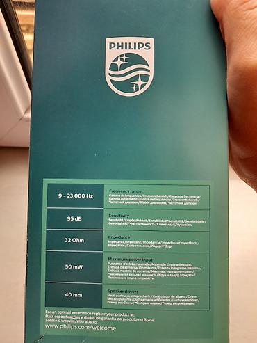 philips qulaqlıq: Satılır: Philips TV və kompüter üçün qulaqlıq (6 metr kabel) 90manata — 4