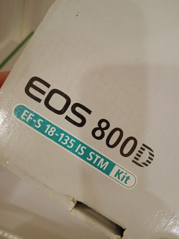 Təcili satılır: Canon EOS 800D rəqəmsal gü isəzgüsüz kamera EF-S