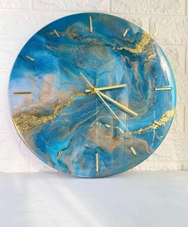 Часы для дома: ✨ Авторские изделия из эпоксидной смолы ✨ Создаём на заказ: часы — 45