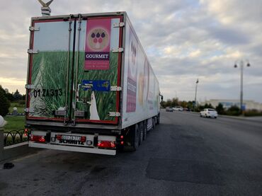 Tırlar: DAF XF traktor + soyuduculu yarımqoşqu - Marka/model: DAF XF (çekici) — 10