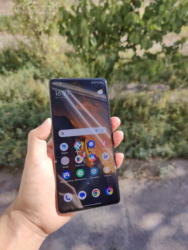 асус рог фон 1: Poco F5, Колдонулган, 256 ГБ, түсү - Кара, 2 SIM