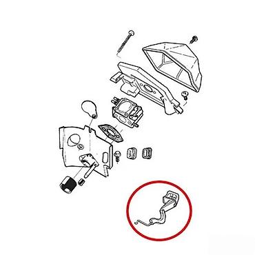 einhell motorne testere cena: Poluga/zakačaljka leptira gasa za motorne testere Stihl - — 2
