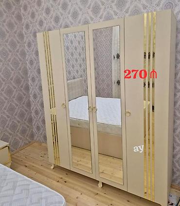 Dolablar: Yeni, 4 qapılı, Güzgülü, Açılan, Düz dolab — 7