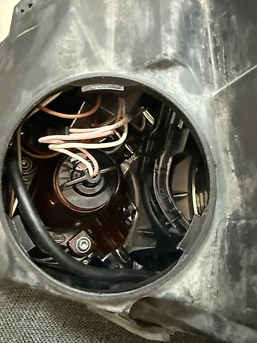 ön fara: Komplekt, Yaxın və uzaq vuran işıqlar BMW, Orijinal, İşlənmiş — 6