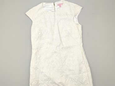 białe t shirty damskie gruba bawełniane: Dress, S (EU 36), condition - Good