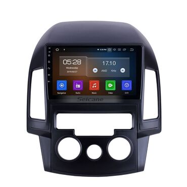avtomobil maqnitofon: Hyundai i30 2011 üçün android monitor bundan başqa hər növ avtomobi̇l