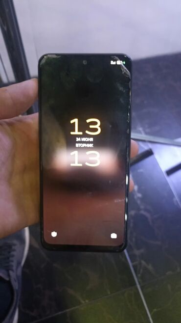 где можно продать телефон бу: Redmi, Redmi Note 12, Б/у, 128 ГБ, цвет - Черный, 2 SIM