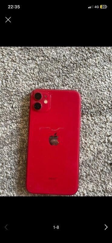 айфон 7 бу цена в бишкеке: IPhone 11, Кызыл