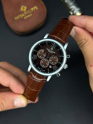 pol sapaski: Yeni, Qol saatı, Patek Phillipe, rəng - Qəhvəyi — 8