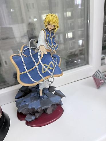 Фигурка Куроапики (Kurapika) из аниме Hunter x Hunter. - Динамичная at lalafo.kg Фигурка Куроапики (Kurapika) из аниме Hunter x Hunter. - Динамичная