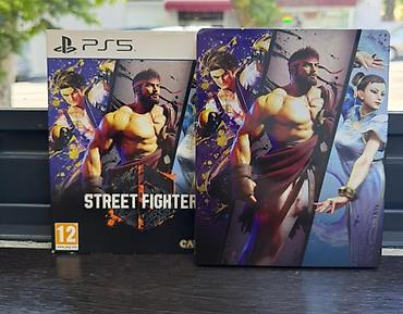 airpods 12: PlayStation 5 üçün Street Fighter 6 – Steelbook versiyası - — 1